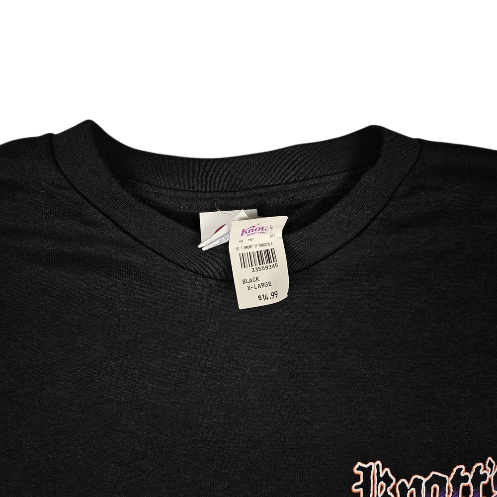 Knott's Berry Farm (Size XL) Halloween Haunt 2011 Tee Black Graphic‎ T-Shirt NEW - Picture 4 of 7
